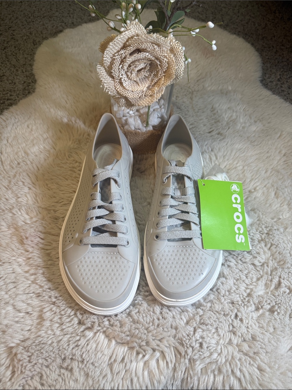 ✨NWT Crocs CitiLane Roka Court Women's Sneakers✨